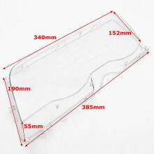 For- 4 Door E46 3 Series 1998-2001 Left Headlight Shell Lamp Shade Transparent Lens Cover Headlight Cover