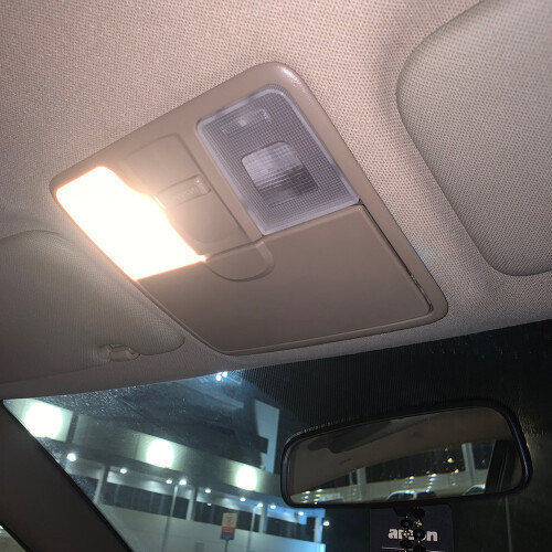 Car Overhead Console Reading Lights Map Lights / Glasses Box for    / I30 /IX25 ACCESSORIES 2012 -2016 1
