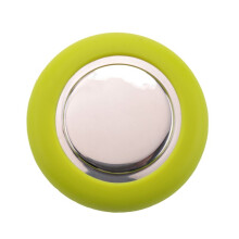 Tea Infuser Stainless Steel Tea Strainer Folding Handle Tea Filter Extra Fine Mesh Strainer Brewing Basket (Green)