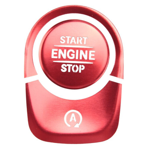 Auto Start Stop Engine Push  Buttons Cover Stickers for   A Class W177 GLE W167 GLB