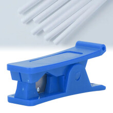 3 Pcs PTFE Tubing Cutter, 1/8-3/4 Inch Soft Pipe Cutter, Blue