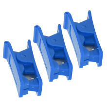 3 Pcs PTFE Tubing Cutter 1/8-3/4 Inch Soft Pipe Blue