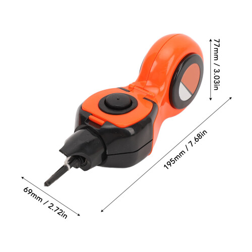 Marcatore portatile per linee d'inchiostro 13 mL, Lunghezza 15 m, Nero 1