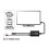 For  SS Saturn -Compatible Converter Saturn 16:9/4:3 S-Video Input 1080P Adapter 6