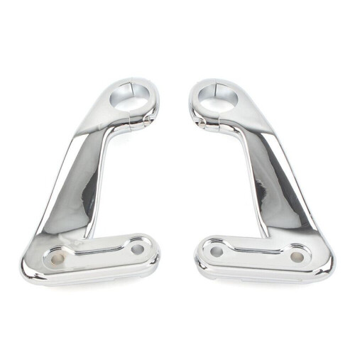 1Pair Plating Front Fairing Bracket Kit for  Road Glide 2010-2013 Motorcycle Hood Bracket Fairing Mount Support
