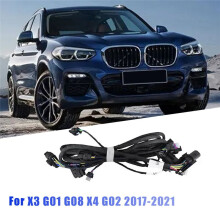 Set di Cavi  per Cablaggio Paraurti Anteriore Auto 61126991959 per  X3 G01 G08 X4 G02 2017-2021 PDC Cablaggio per Assistenza al Parcheggio