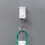 10Pcs Curtain Rod Holder Clamp Hooks Self Adhesive Clothes Rail Bracket 360 Rotation Triangle Ring Adjustable Hooks 2