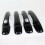 8PCS ABS Silver Chrome Outer Side Door Handle Cover Trim with  Hole for  Explorer 2011-2018 5