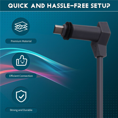 Rectangular Satellite Replacement Cable 1000Mbps for Starlink Rectangular Satellite V2 Cable Repair 2