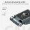 Folding Camera L Plate Holder W Arca Quick Release Plate for D-JI RS3 Stabilizer Tripod Gimbal Horizontal 6