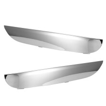 1 Paar Chrom-Auto-M-Sport-Frontgrill-Zierleiste 51118047727 51118047728 für 7er F01 F02