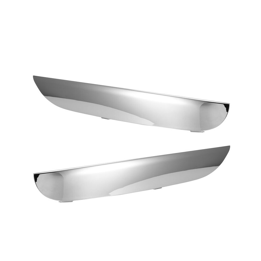 1Pair Chrome Car M Sport Front Bumper Grill Moulding Trim 51118047727 51118047728 For 7 Series F01 F02 4712838091766