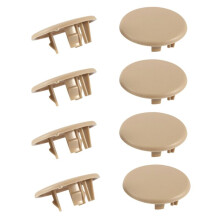 8Pcs Armrest Rear  Beige Cover Cap 15279689 15279692 for Chevy Tahoe Yukon  2007-2018