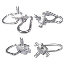 Locking Key for Mounting and Dismounting Refrigeration Safetycovers for 410A and R22,Key Tool for Air Refrigeration