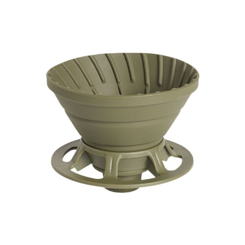 Silicone Foldable Coffee Dripper Reusable with Holder Coffee Filter Cup Space-Saving Foldable Coffee Funnel Outdoor,B