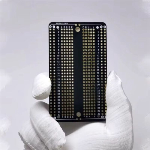 Double-Sided PCB Board Prototype Kit DIY Welding Project for Electronics Enthusiasts to Learn PCB Welding Practice 10pcs 2