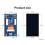 Waveshare RPi 5/ESP32 1.9-Inch LCD Touch Display Development Board IPS ST7789V2 with Expansion Board SPI/I2C Interface 4