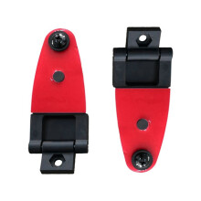 2 Pcs 103528 All Truck Cap Glass Rear Door Hinges ,Glass Rear Door Hinge Fits for LEER Truck Cap 100XL/100LE