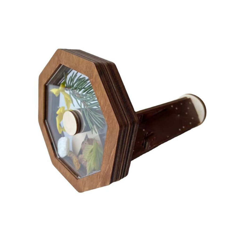 Photos - Educational Toy Wooden Handmade Kaleidoscope Kit Interactive Logic DIY Kaleidoscope Kit Children'S Classic Toy