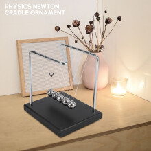 Cradle Physics Pendulum Science Z-Type Wood 's Cradle Art In Motion Balance Wave Desk Ornament Educational Toy