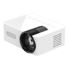 YT100 White Home Projector Projector Portable Home Theater Wireless Cell Phone Multi-Function Projector