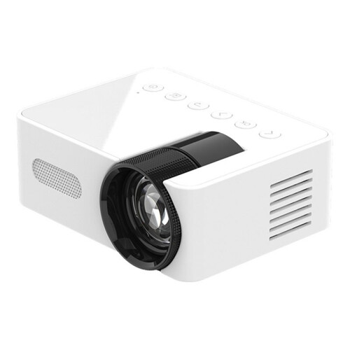 YT100 White  Home Projector Projector Portable  Home Theater Wireless Cell Phone Multi-Function Projector