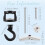 Ceiling Hook Lighting Hook Orchid Hook for Hanging Plants Swivel Hook for Ceiling Installation Cavity Wall Fixing 5