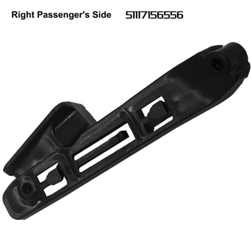 51117156556 for  3.0L Front Right Passenger Side Bumper Cover Guide Front Bumper Bracket 2