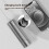 Flashlight Strong Light Outdoor Super Bright Hand Warm Treasure Flashlight Battery 4000mAh 21700 Flashlight 3