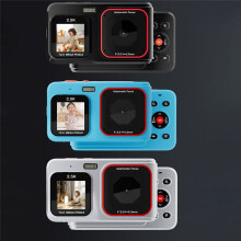 Kids Digital Camera 2.5K HD 72MP Dual Screen High-Definition Pixel Camera 16X Monocular Cameras with MP3 A