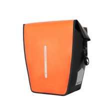Bolsa de alforja para portaequipajes trasero 24,5x17x41 cm 17 L BK/OR/YL
