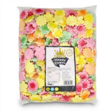 Kingsway Happy Flowers 3kg Bulk Bag Fruit Gummy Sweets