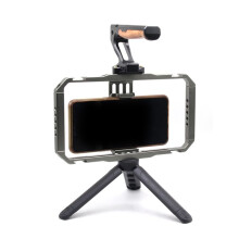 Smartphone-Video-Rig, Kaninchenkäfig, Filmproduktionshülle, Handtelefon, Video-Stabilisator, Griff, Stativhalterung, Ständer, Rahmen