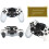 Gaming Racing Wheel -Lenk-Game-Controller für   PS4 3D-Controller-Gaming-Zubehör 4