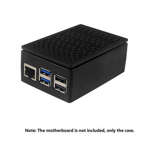 Case for Raspberry Pi 5, for Raspberry Pi 5 ABS Case Heatsink Cooler for Raspberry Pi 5