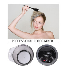 Electric Hair Coloring Bowl DIY Hair Color Wax Stirrer Tool Plastic Automatic Mixer Hairs Color Mixing Mud Hair Salon