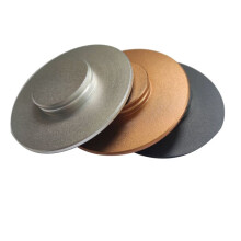 Turntables Stabilizer Clamp for LP Vinyl Turntables Disc for Stabilizer Weight for CDM12.1, CDM12.2 Silver  Hole