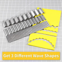 Polymer Clay Tools, 14Pcs Flexible Polymer Clay Tissue Blade Set for DIY Cutting Shaping Sculpting