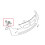 For  E85 E86 Z4 Series 2003-2008 Front Bumper Support Brackets Front Left 51117165179 9