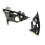 For  E85 E86 Z4 Series 2003-2008 Front Bumper Support Brackets Front Left 51117165179 10
