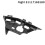 For  E85 E86 Z4 Series 2003-2008 Front Bumper Support Brackets Front Left & Right 51117165179 51117165180 3