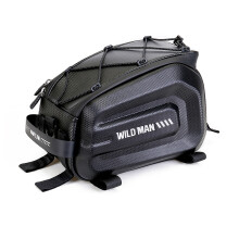 Bolsa para batería de Ebike & Bolsa de maletero para bicicleta impermeable MTB almacenamiento en portaequipajes trasero AU
