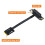 270 Degree M.2 NGFF Dual Key A-E to PCI-E 4X Adapter Convert Cable for PCI-E Tester Extender 3