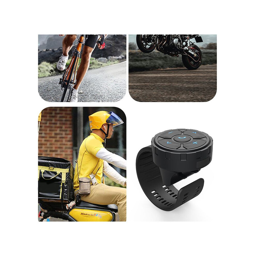 Robot Wireless Remote Button Universal Motorcycle/Bike Handlebar Media Controller Car Steering Wheel Control 6032756322192