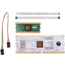 Laptop/Desktop Motherboard Speichersteckplatz DDR3/DDR4 Diagnostic Analyzer Test Card Notebook für DDR3/4 Reparatur