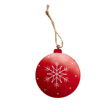 Wrought Iron Christmas Tree Pendant Star Bell Christmas Party Home Decoration Pendant E