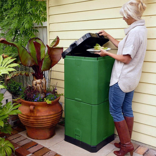 Aerobin 200L Hot Compost Bin-Brunswick Green 2