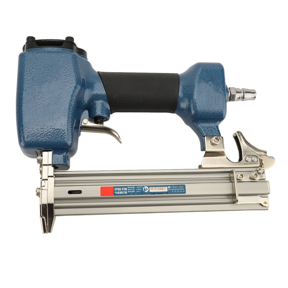 Cast Aluminum Pneumatic Brad Nailer 30Mm Staple Gun For Upholstery & Woodworking 3051385170724