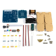 DC3V DIY Elektromagnetischer Sender Elektronik-Kit mit Füllstandsanzeige Schaltung Elektronische Experimentierteile A