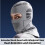 Maschera da sci calda a maglia per uomo e donna, antivento, elastica, 42 cm 7